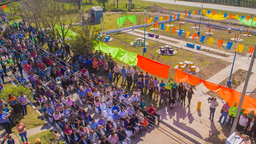 Inauguración de la nueva plaza